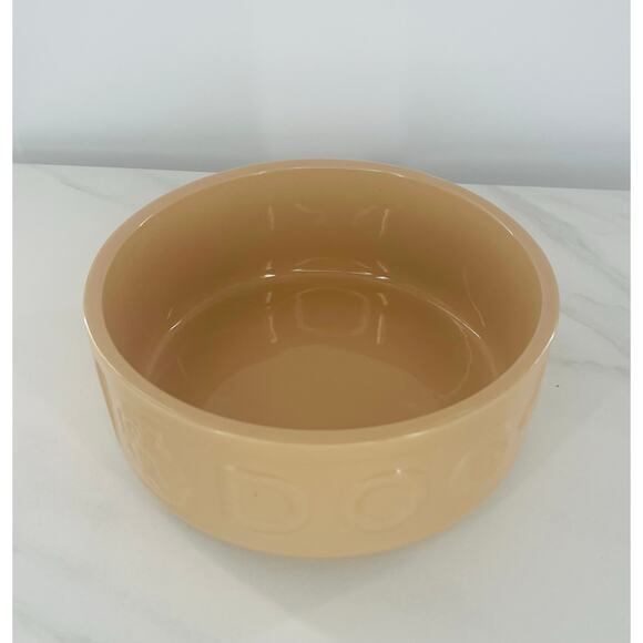 Mason Cash Stoneware Cane Lettered Dog Bowl - Picture 4 of 9